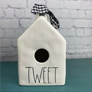 NWT‎ Rae dunn square tweet birdhouse